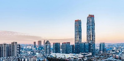 昆明地标——万达·昆明双塔