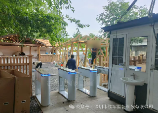 铁军智能景区出入口检票闸机定制：扫码、刷脸、身份证三合一
