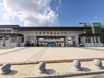 铁军智能校园闸机落地吉首华鑫高级中学