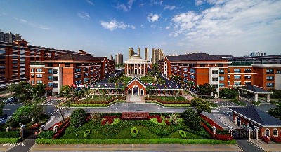江苏省华东康桥国际学校——烤漆平移闸项目