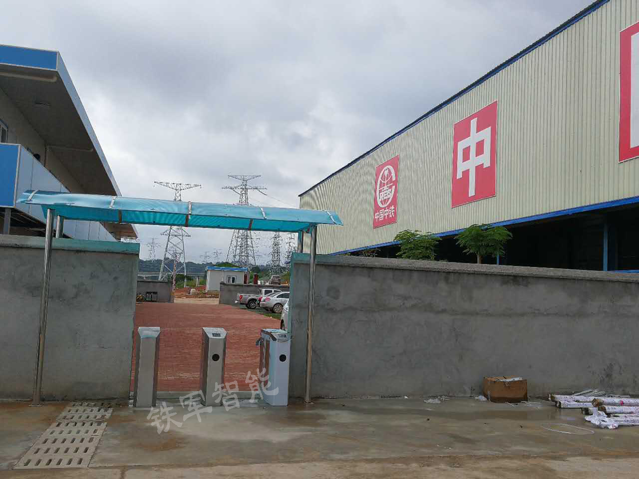 中铁大桥局深圳分公司-摆闸闸机工程项目