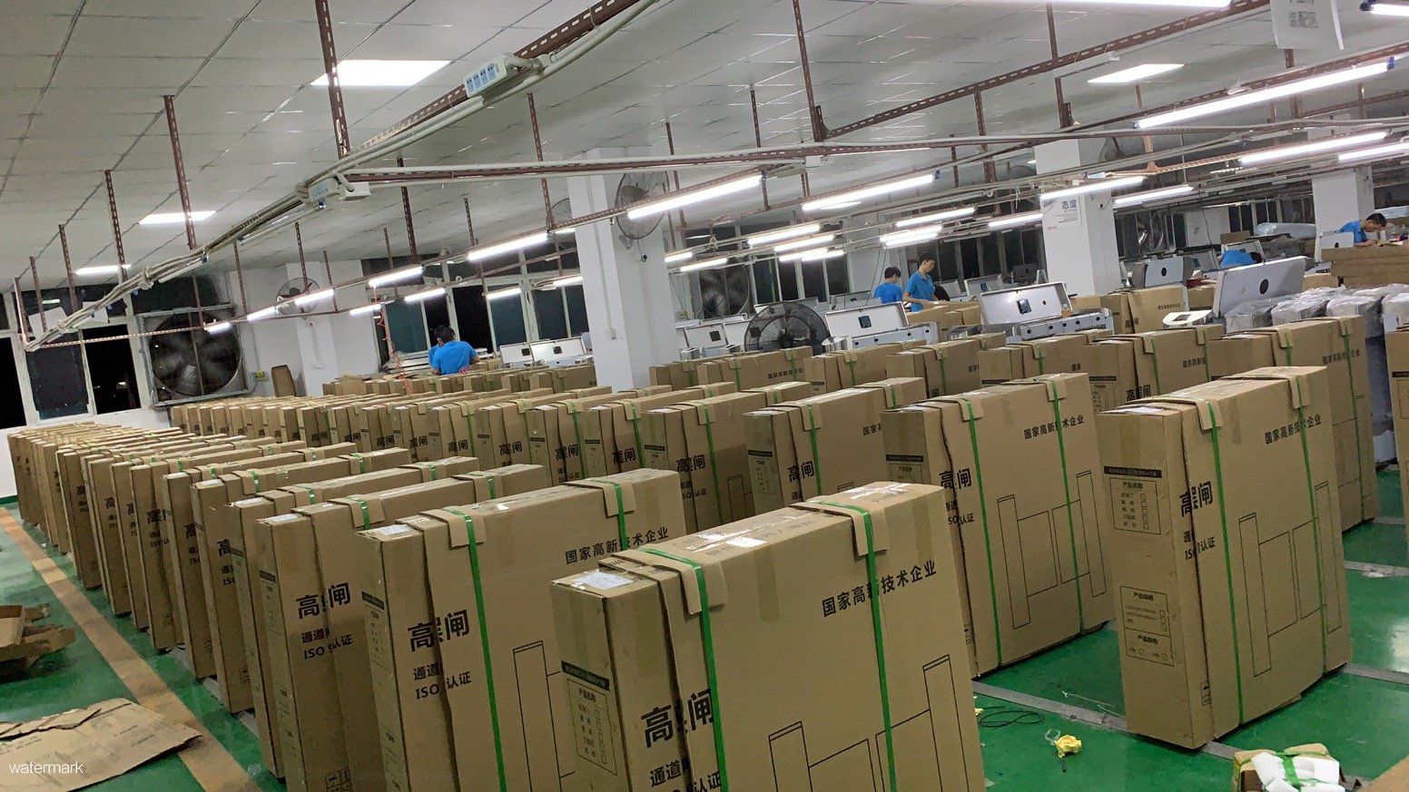 深圳专业高端定制闸机厂家发货现场