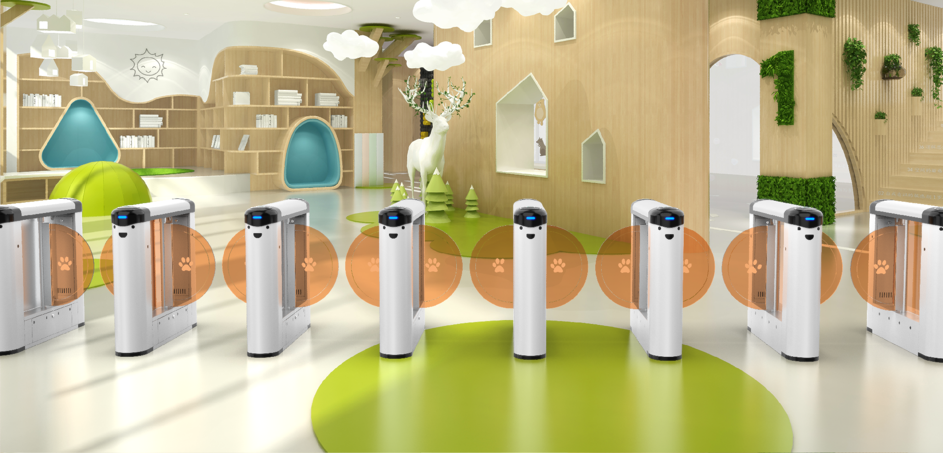 新产品·新技术 ▏雏鹰系列——小熊闸机，守护儿童出行安全