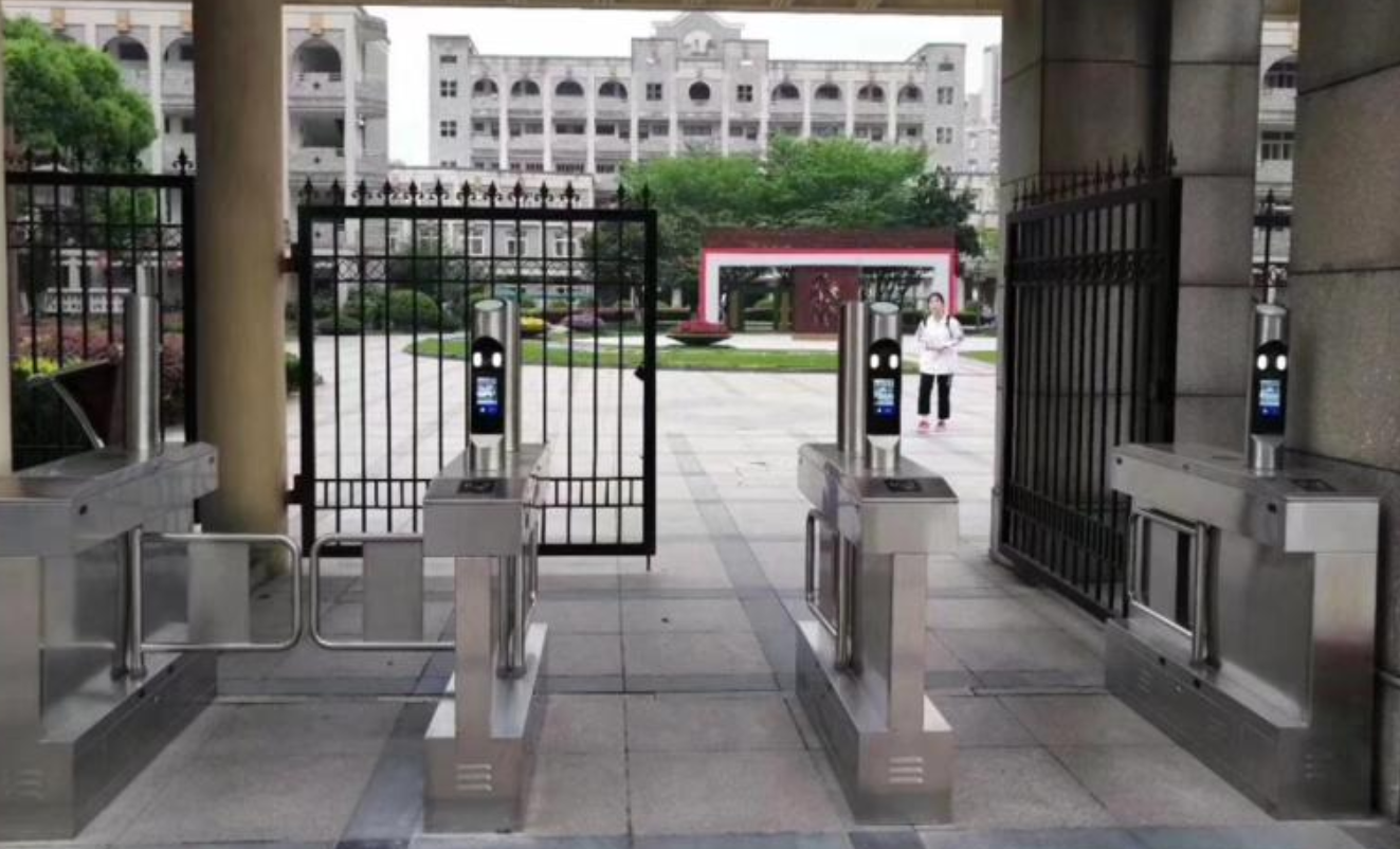 幼儿园刷卡人脸识别通道闸机的外观设计